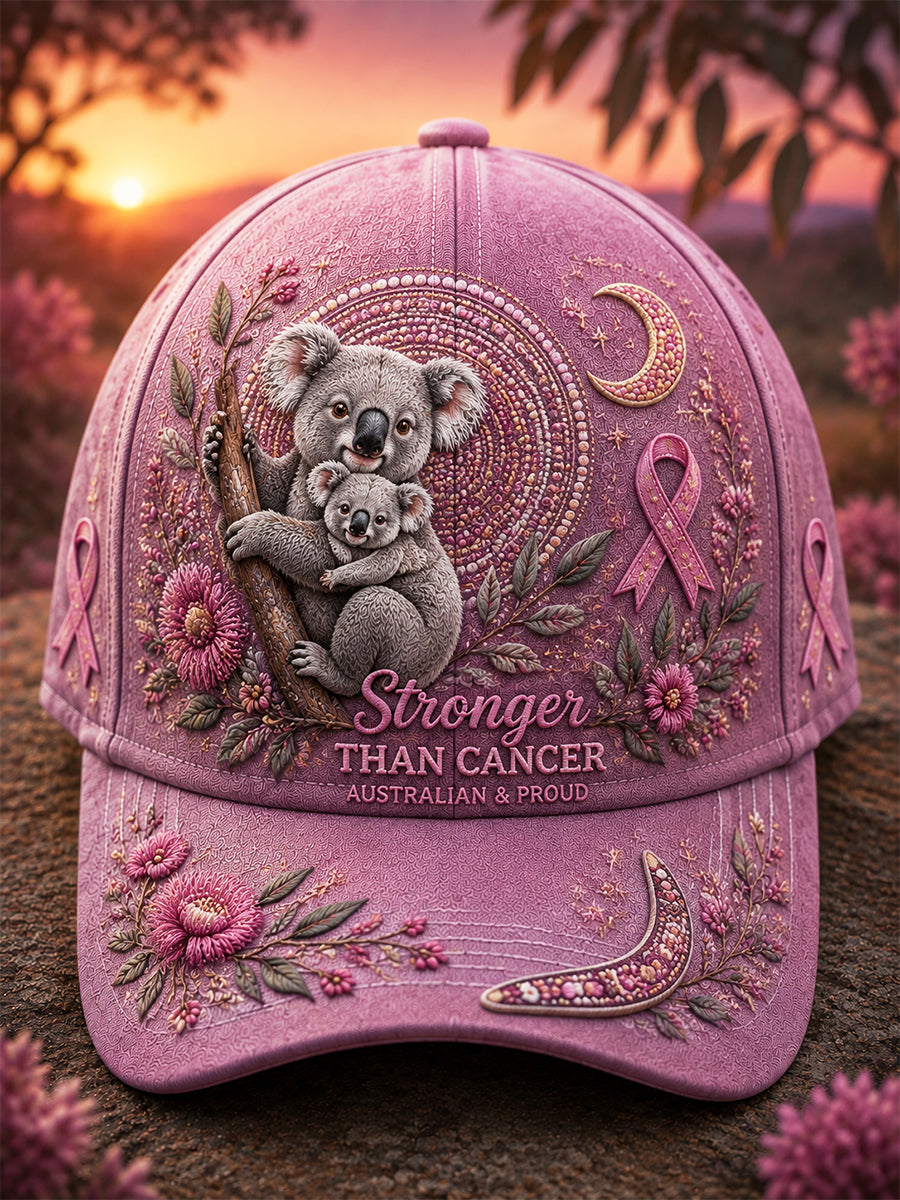Unisex Breast Cancer Awareness Australia Hat