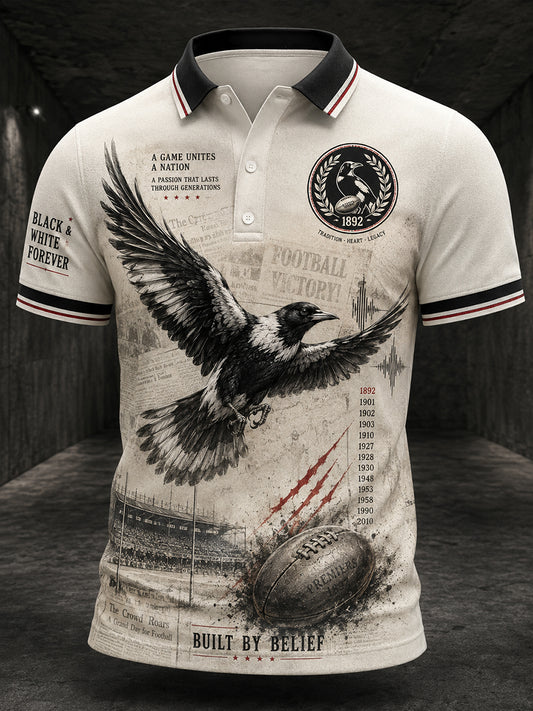 Men's Australian Rules Football Short Sleeve Shirt