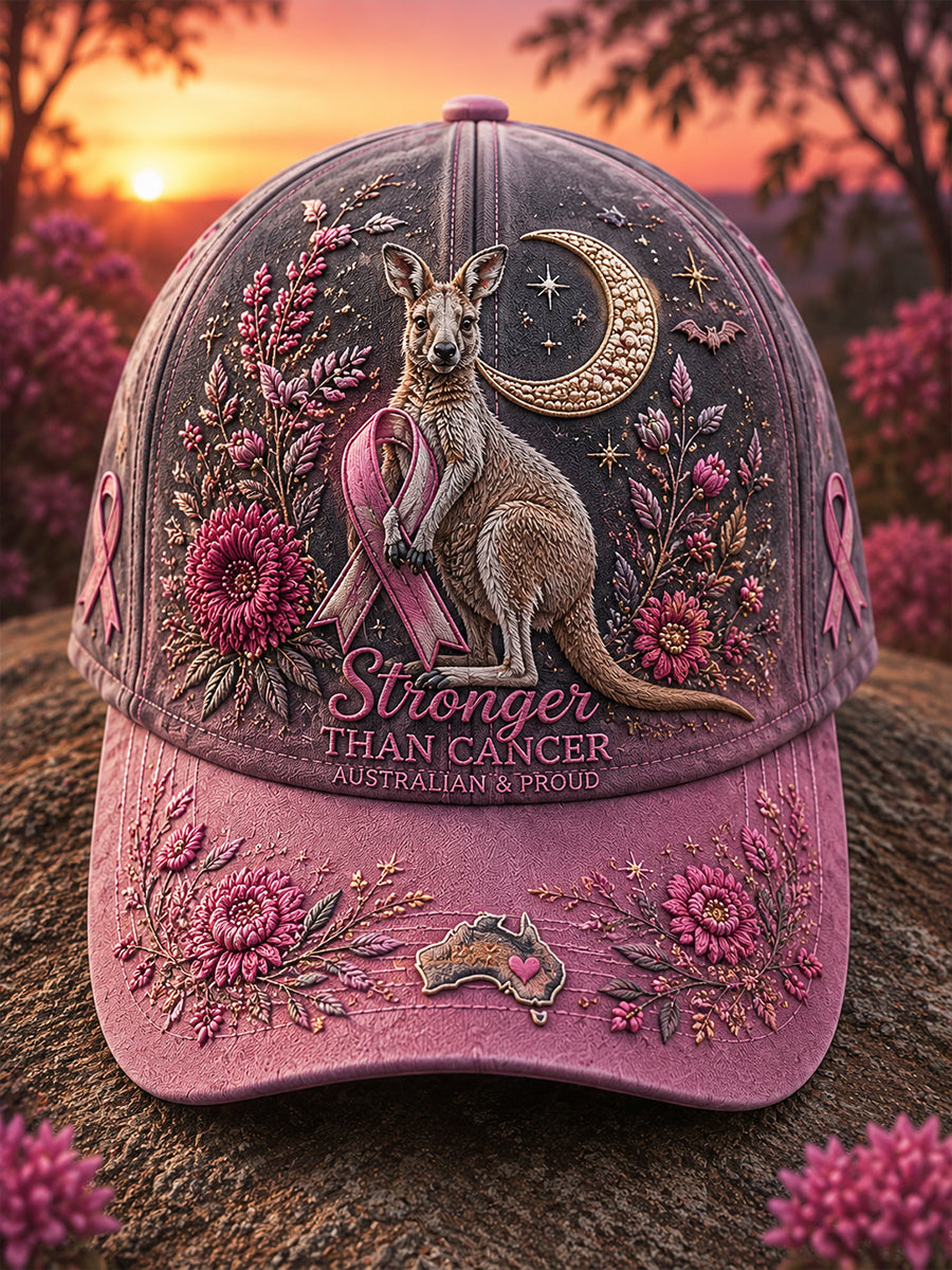 Unisex  Australia Breast Cancer Awareness Hat