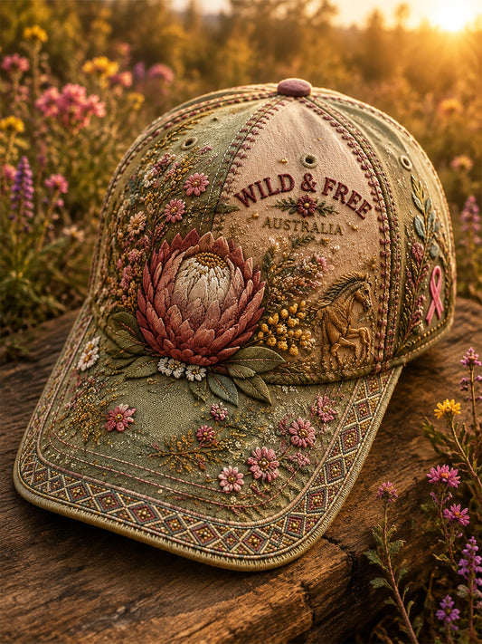 Unisex Australian Wildflower Season Hat