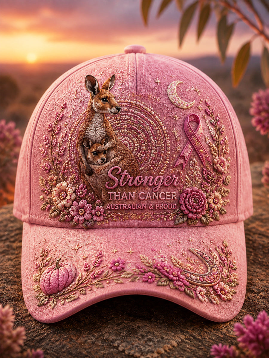 Unisex Australian Breast Cancer Awareness Hat