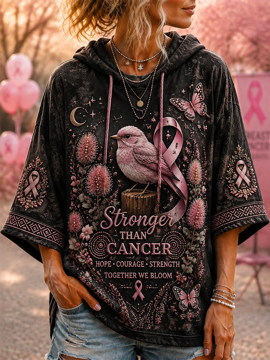 Women's Australian Breast Cancer Awareness Hooded Sweatshirt