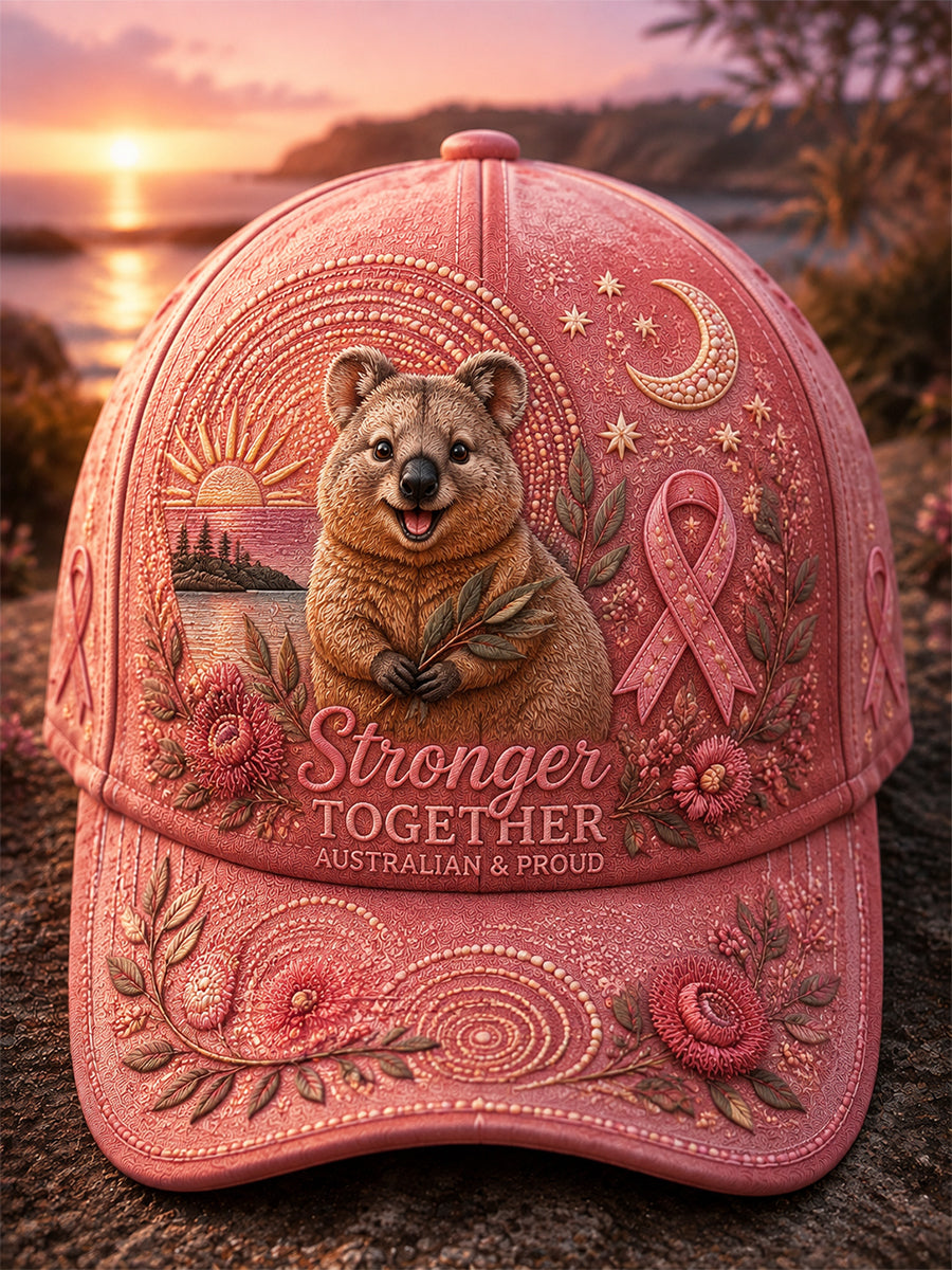 Unisex Australian Breast Cancer Awareness Hat
