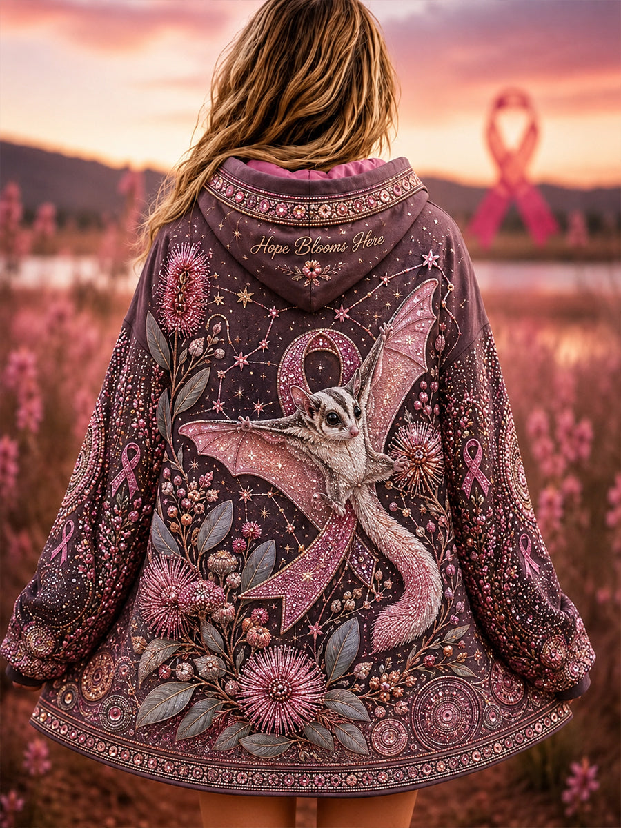 Women's Breast Cancer Awareness In Australia Zip-Up Hoodie