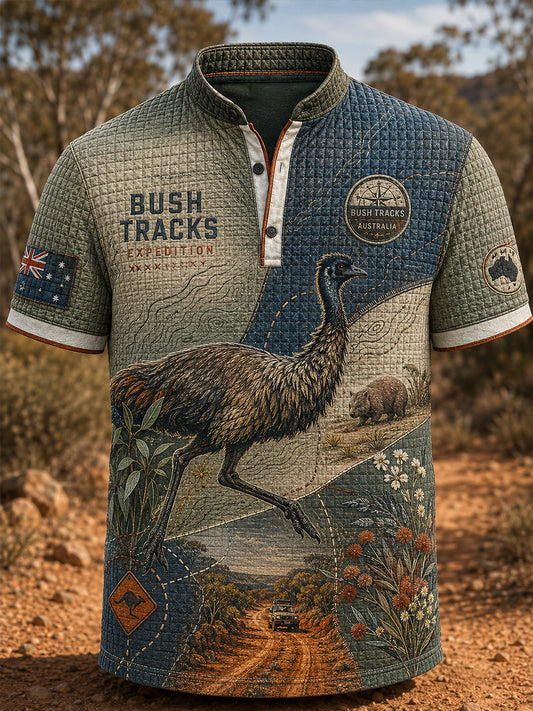 Men's  Australian Animals Short Sleeve T-Shirt