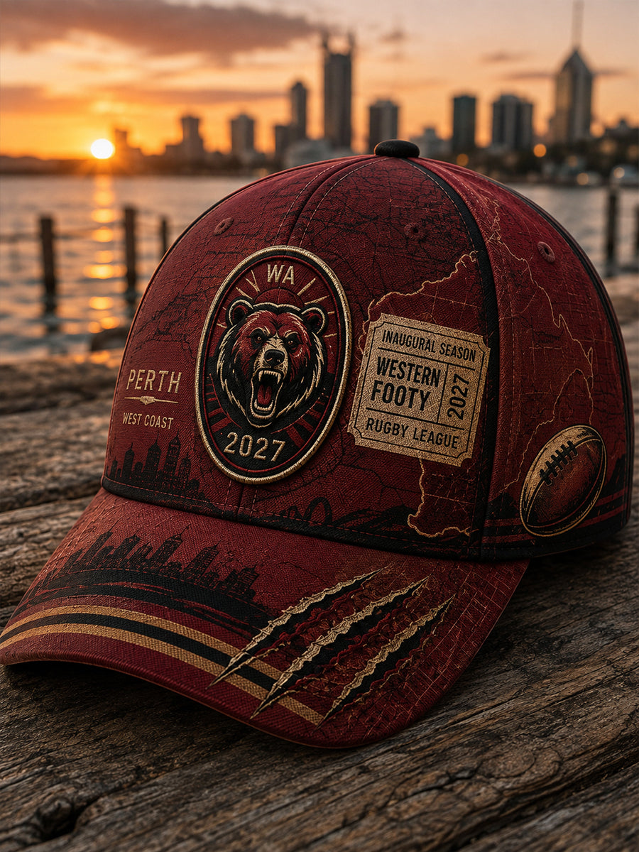 Unisex Australian Rugby's Perth Fan Lover Hat