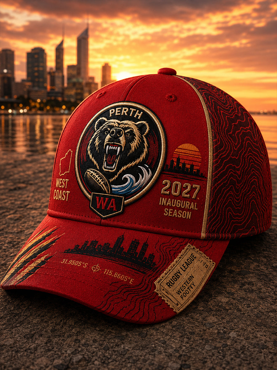 Unisex Perth Bears Rugby Fan   Hat