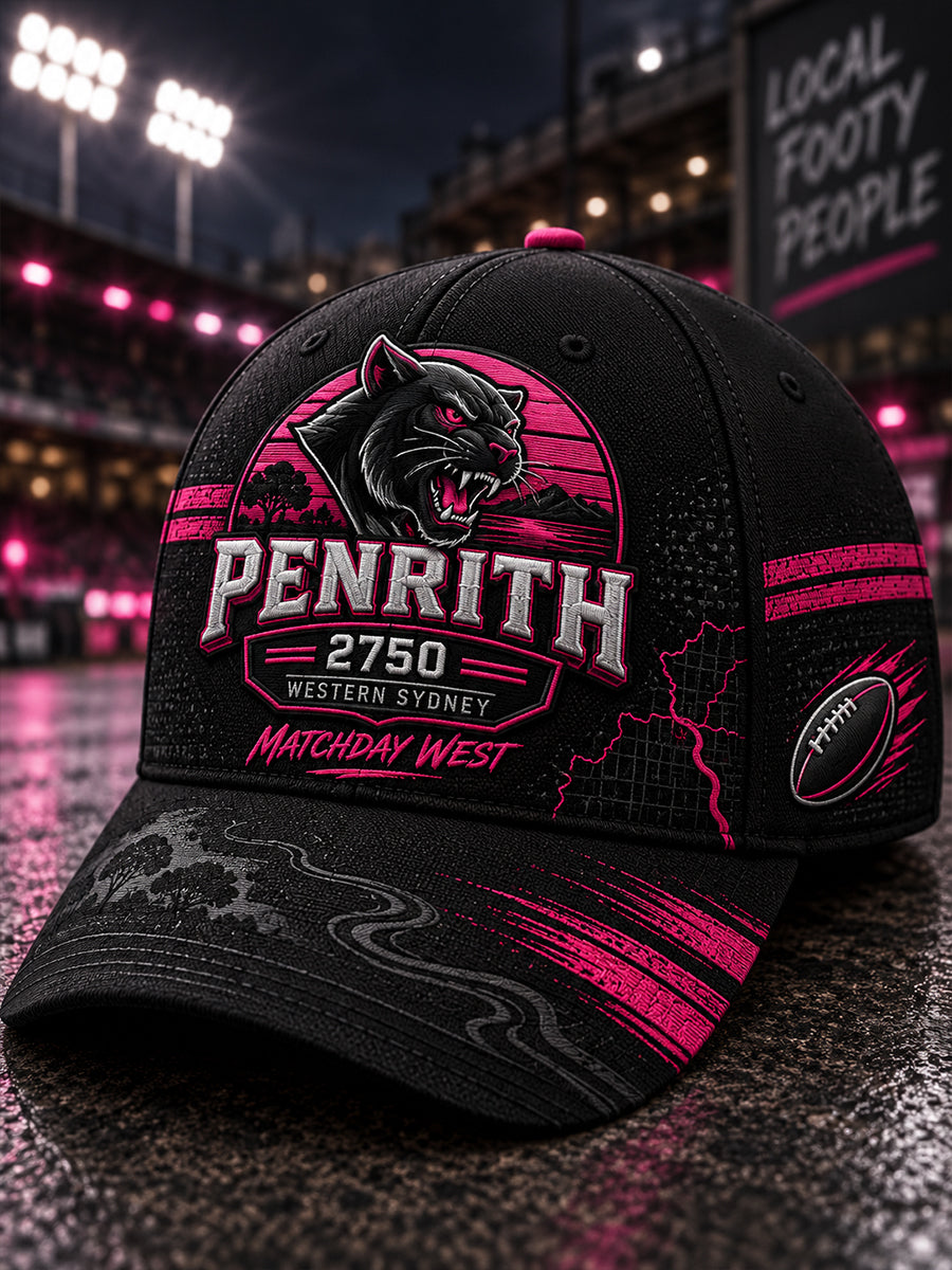 Unisex Australian rugby Penrith Panthers Fans Lover Hat