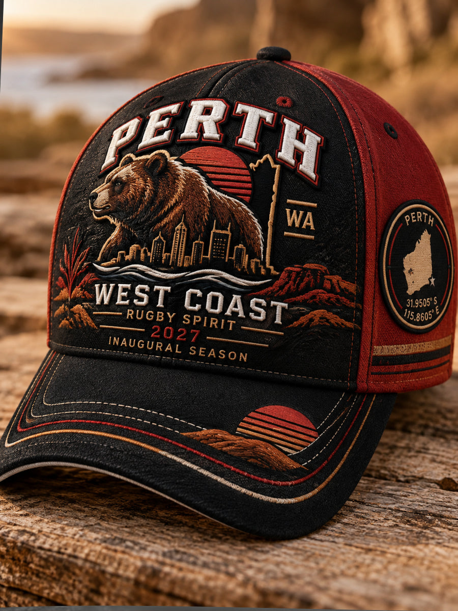 Unisex Australian Rules Football Perth Bears Fans Lover Hat