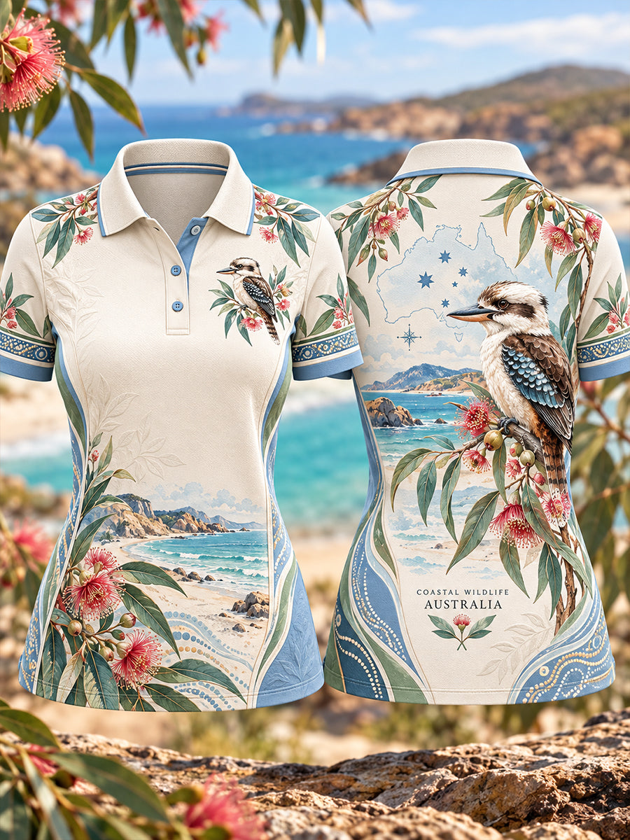 Women's Australian Animals Polo T-Shirt