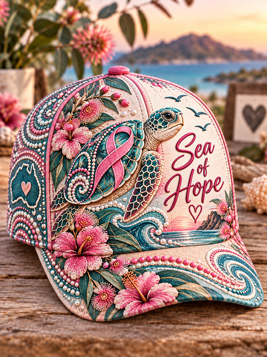 Unisex Breast Cancer Awareness in Australia Hat