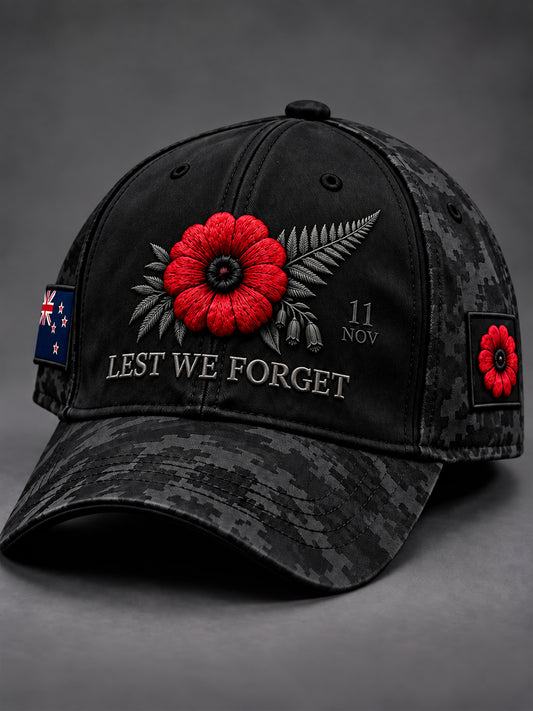 Unisex Remembrance Day  in New Zealand Hat