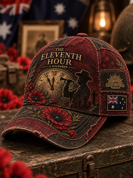 Unisex Australian Veteran Remembrance Day Hat