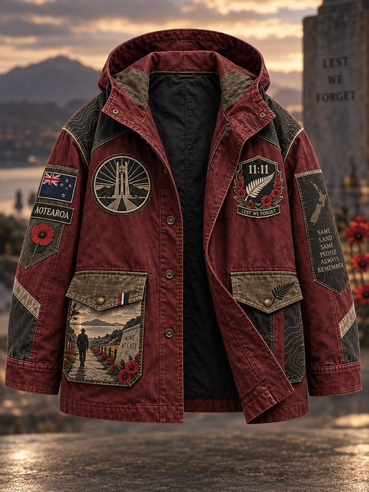 Men's New Zealand Veteran Remembrance Day Jacket