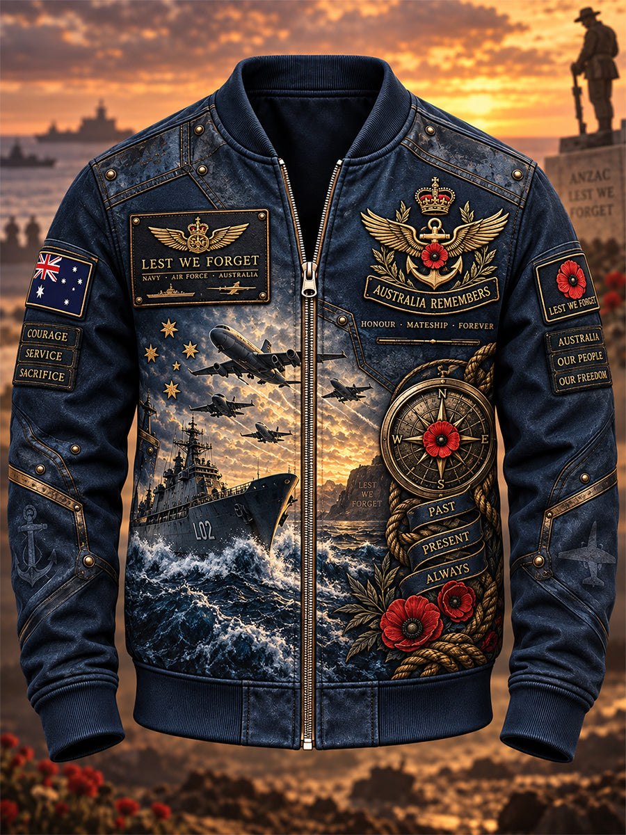 Men's Remembrance Day In Australia Jacket