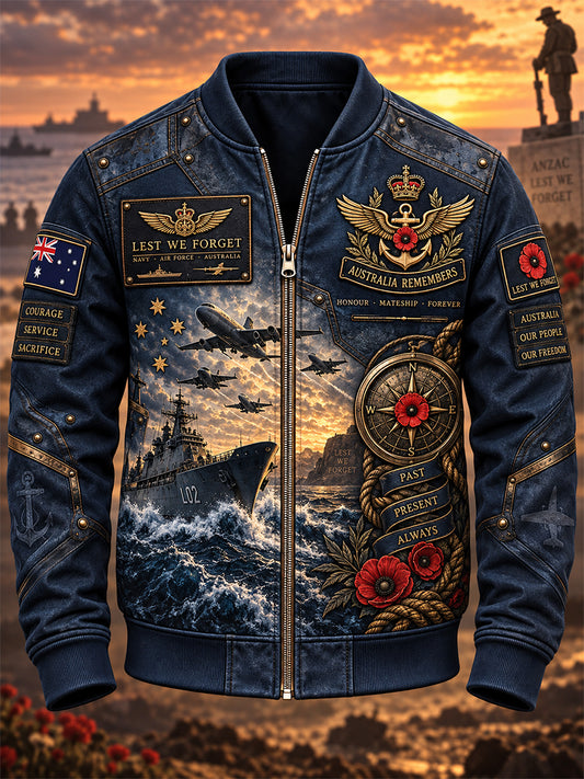 Men's Remembrance Day In Australia Jacket