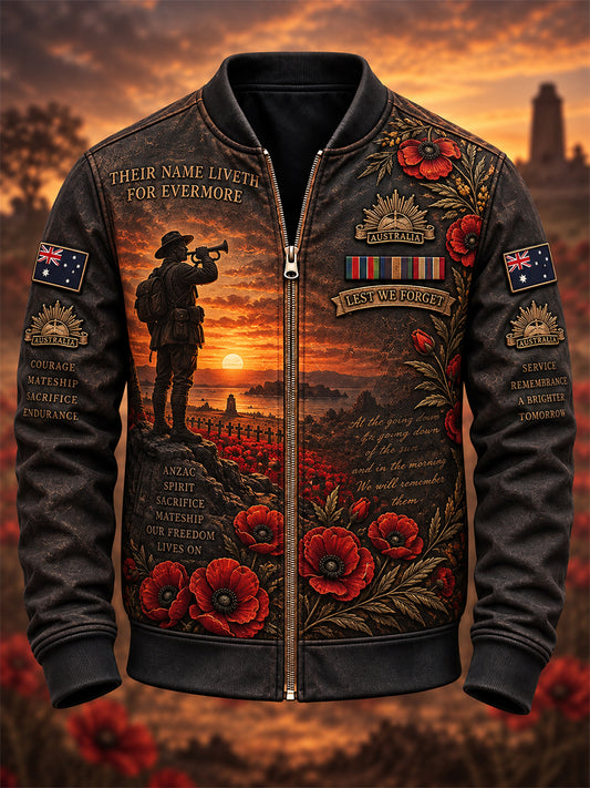 Men's Remembrance Day In Australia Jacket