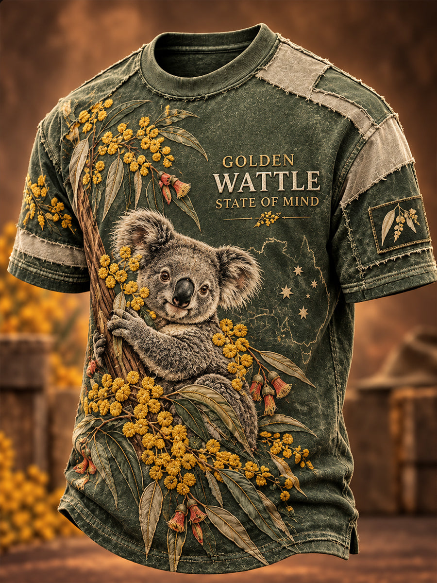 Men's Australia Day Short Sleeves T-Shirt