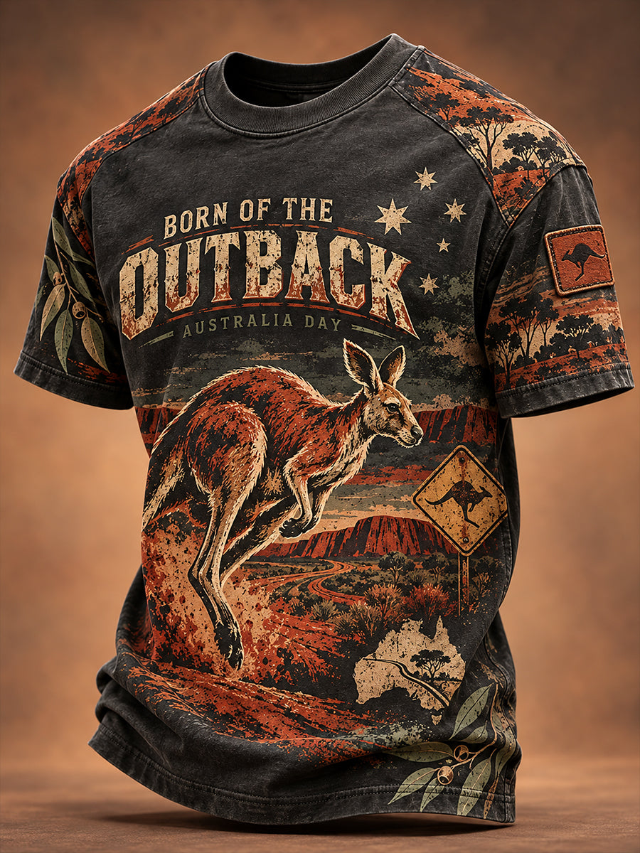 Men's Australia Day Short Sleeves T-Shirt