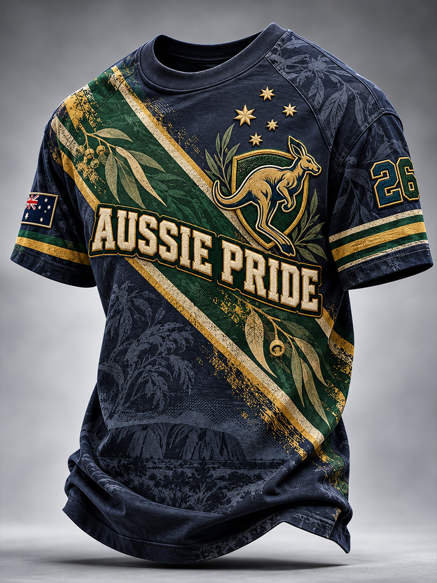 Men's Australia Day Short Sleeve Shirt