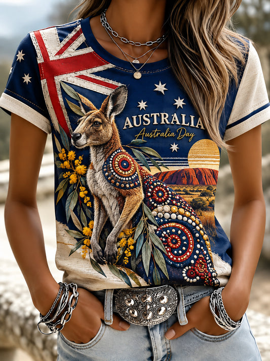 Women's Australia Day Short-Sleeved T-Shirt