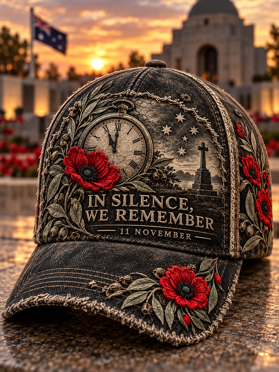 Unisex Australian Veterans Remembrance Day Hat