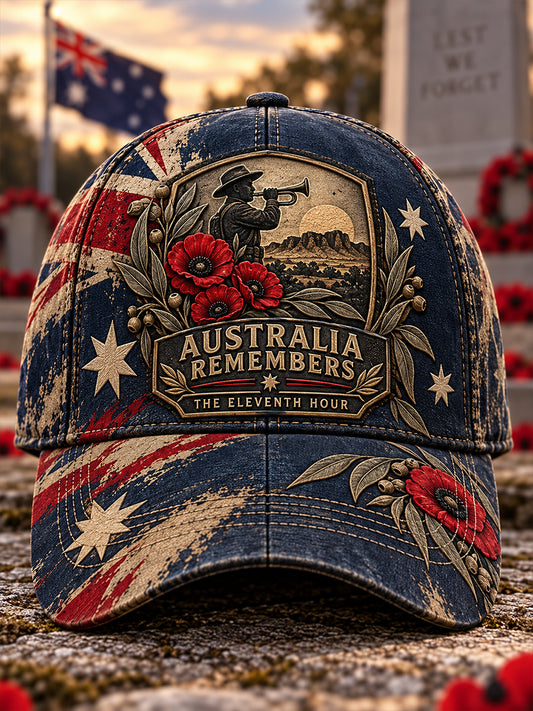 Unisex Australian Veterans Remembrance Day Hat