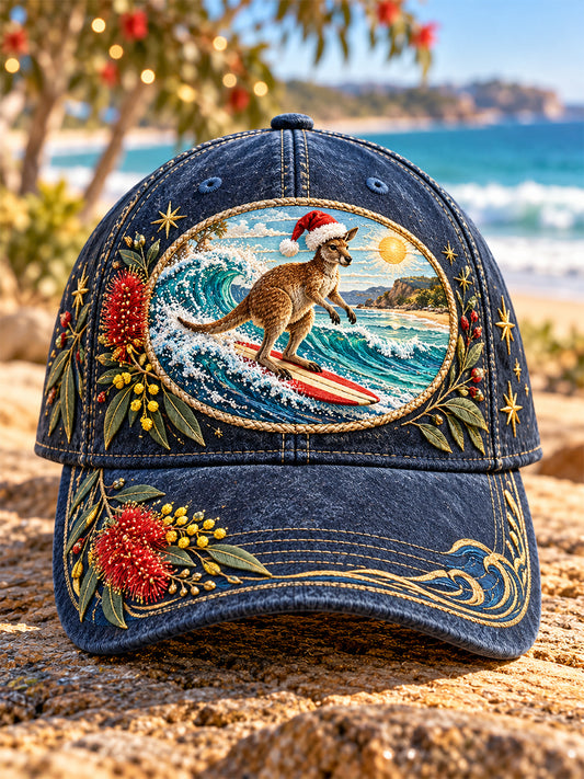 Unisex Retro Australian Christmas Hat