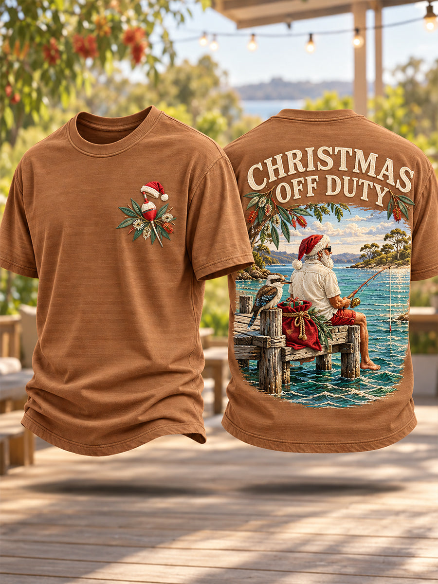 Men's Christmas In Australia Short Sleeves T-Shirt