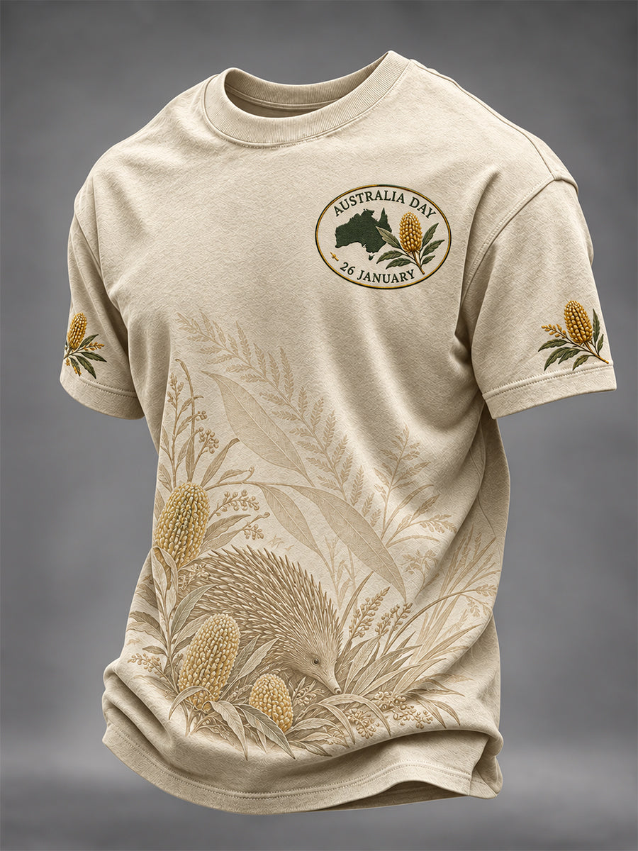 Men's Retro Australia Day Short-Sleeve T-Shirt