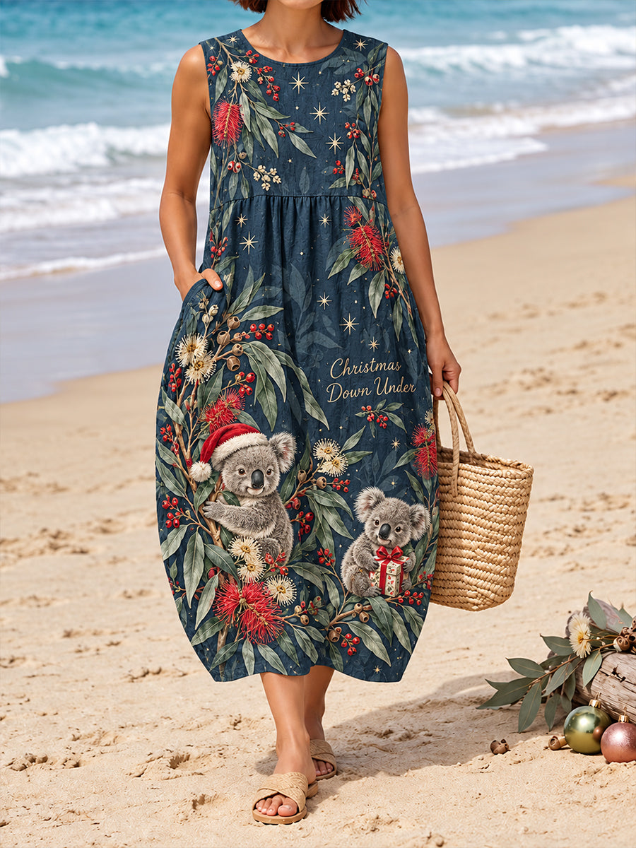 Women's Christmas In Australia  Casual Dress