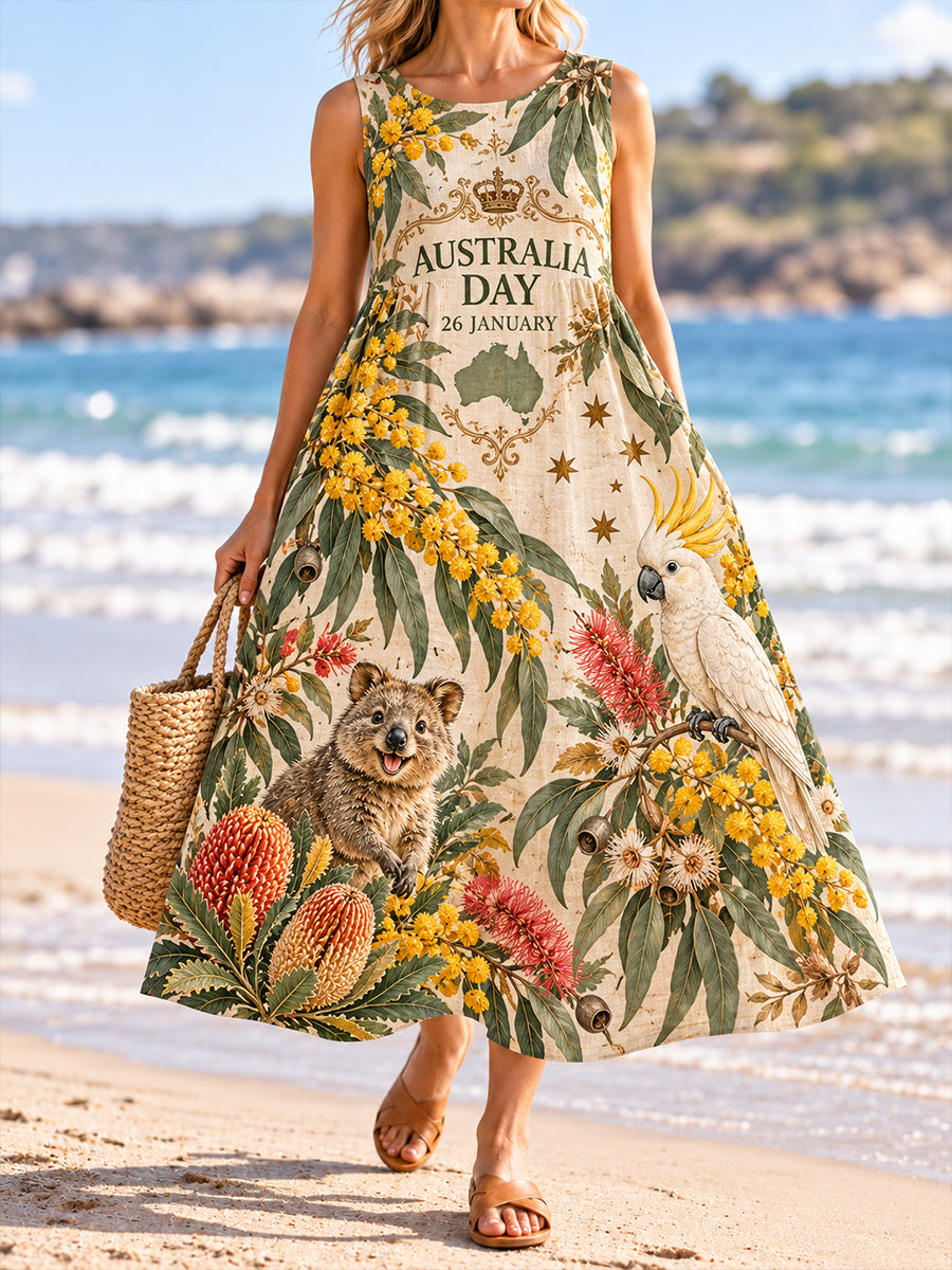 Women's Australia Day  Casual Dress
