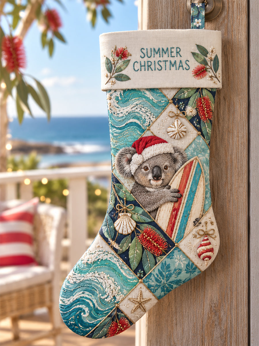 Unisex Retro Australian Christmas Stockings