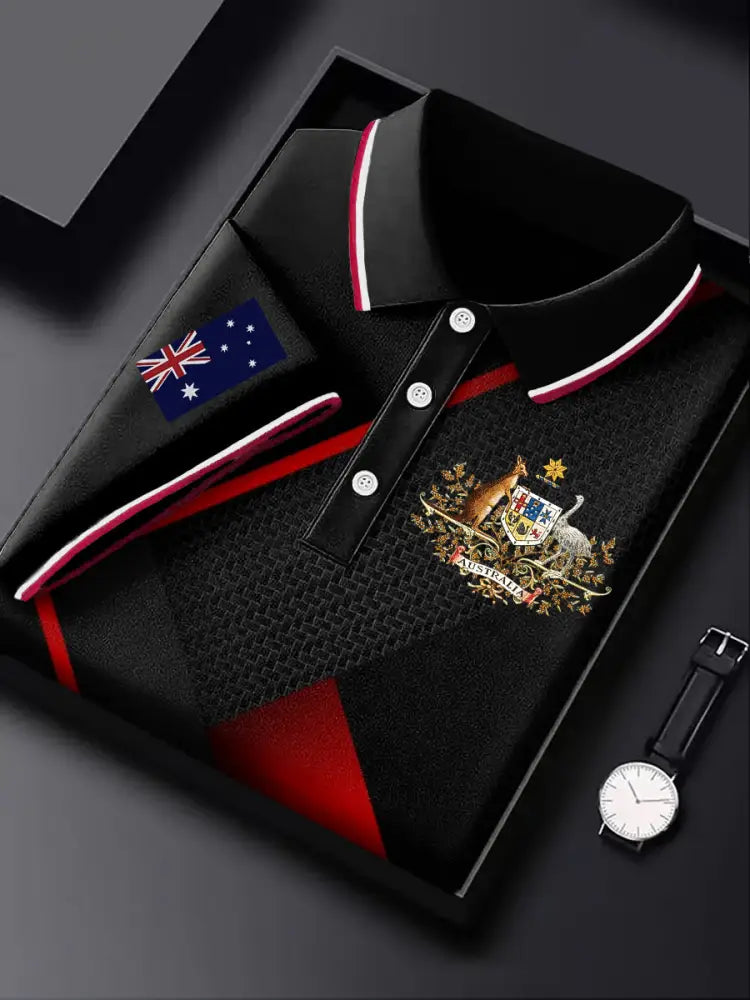 Vintage polo Shirt Colorful / S